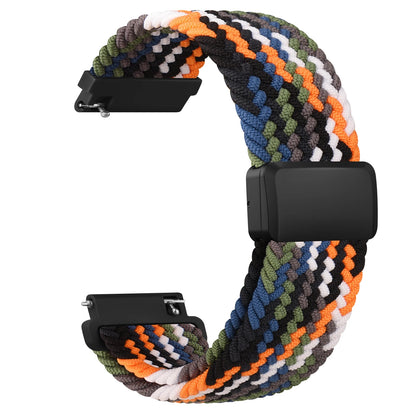 18/20/22mm Braided Strap For Garmin Vivoactive 4 5 3 s/Venu 3 2s Sq 2 Plus/Forerunner 265 255S 645 245 Music/Vivomove Watch Band