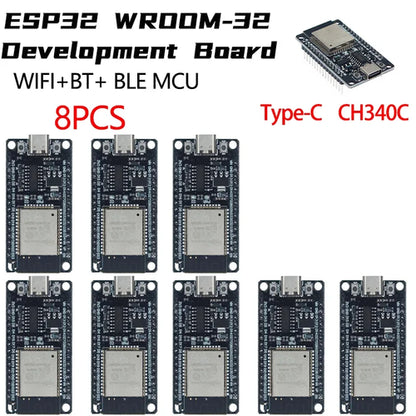 ESP32 WROOM-32 Development Board TYPE-C CH340C/ CP2102 WiFi+Bluetooth