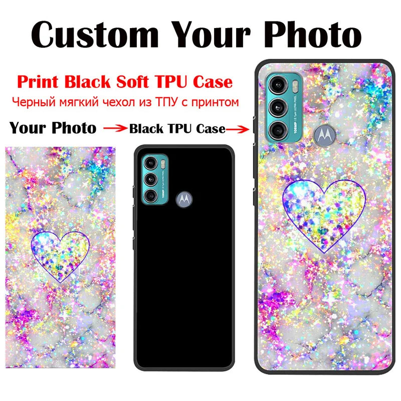 Custom Personalized Photo Case For Nothing Phone 2 (2) II Cover For Nothing Phone 1 (1) Cases DIY Picture Design Transparent TPU