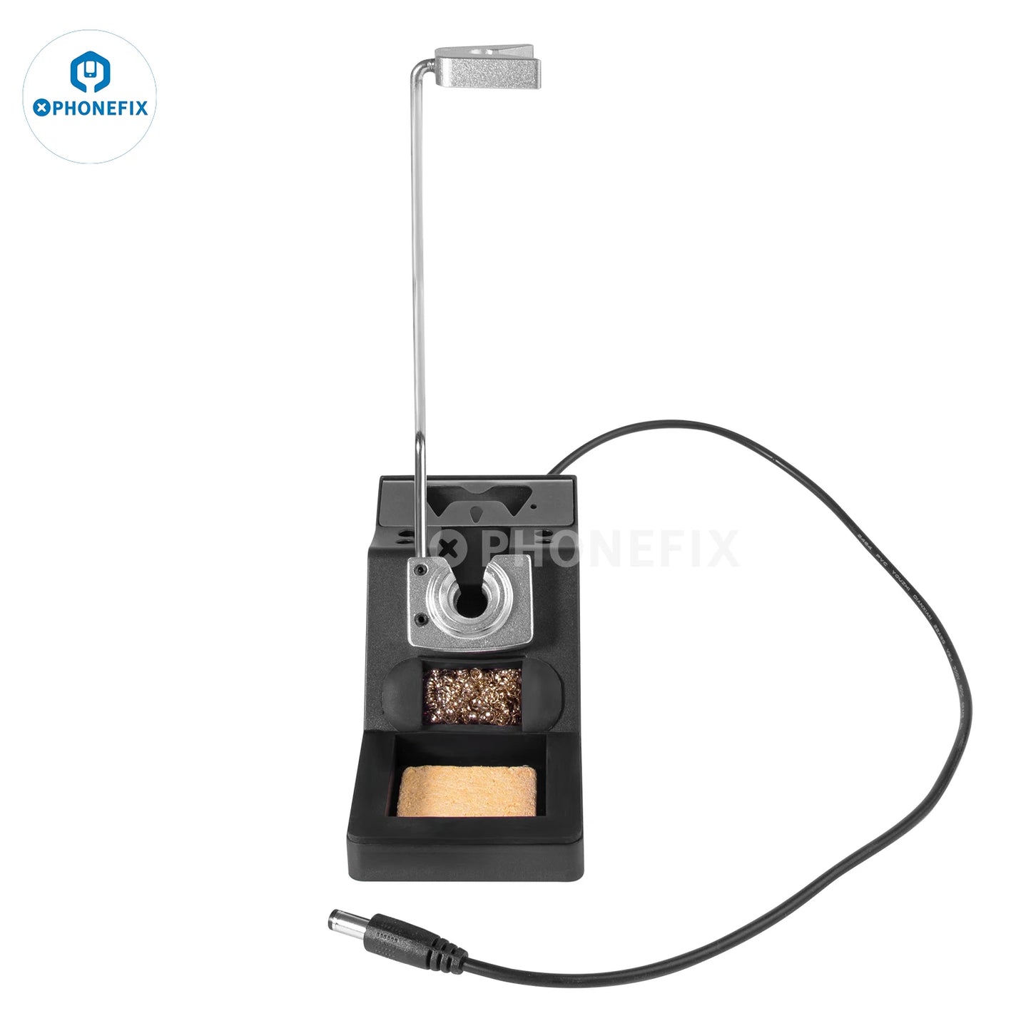 Universal Metal Soldering Iron Holder C210 C245 C115Intelligent Welding Table Sleep Base for JBC sugon aifen aixun Handle Holder