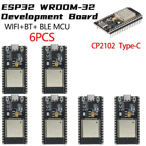 ESP32 WROOM-32 Development Board TYPE-C CH340C/ CP2102 WiFi+Bluetooth