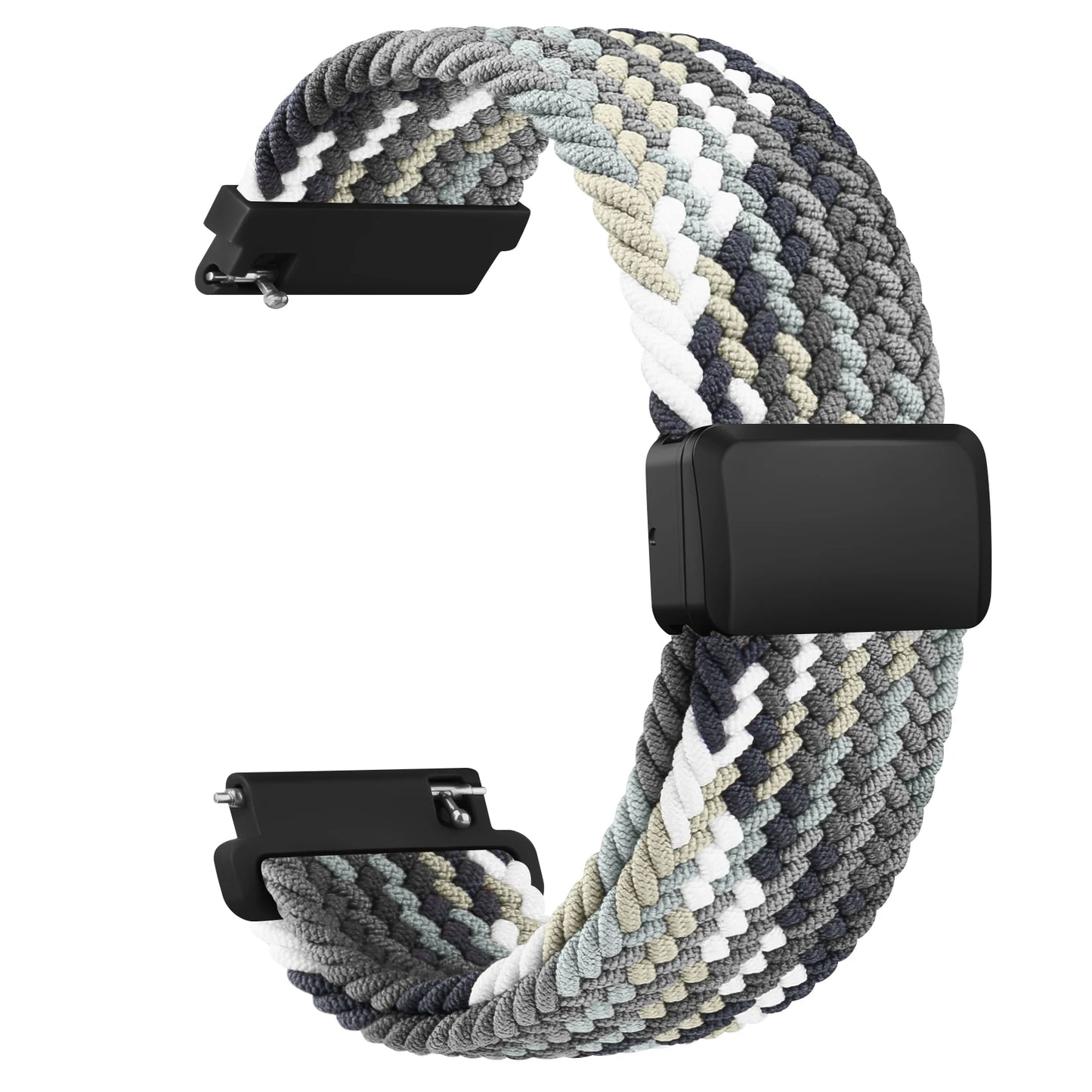18/20/22mm Braided Strap For Garmin Vivoactive 4 5 3 s/Venu 3 2s Sq 2 Plus/Forerunner 265 255S 645 245 Music/Vivomove Watch Band