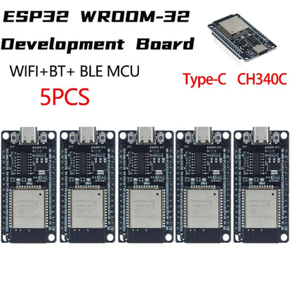 ESP32 WROOM-32 Development Board TYPE-C CH340C/ CP2102 WiFi+Bluetooth