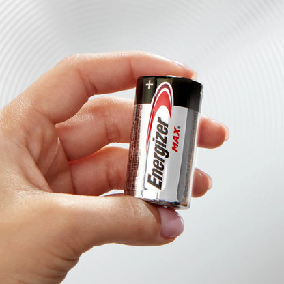 MAX C Batteries (8 Pack), C Cell Alkaline Batteries