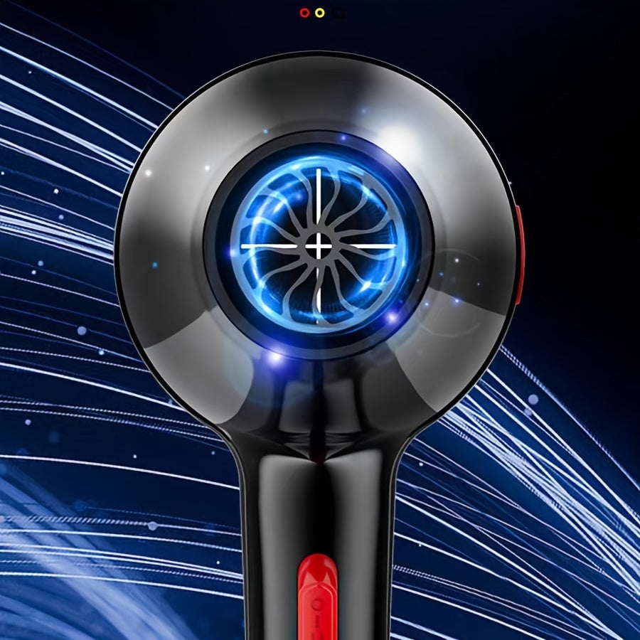 Professional High-Speed Hair Dryer Set - Fast Drying, Low Noise, Advanced Ionic Technology, Multiple Heat Settings, Cool Shot Button, Concentrator Attachment, Suitable for Home Use, Salon-Quality Styling