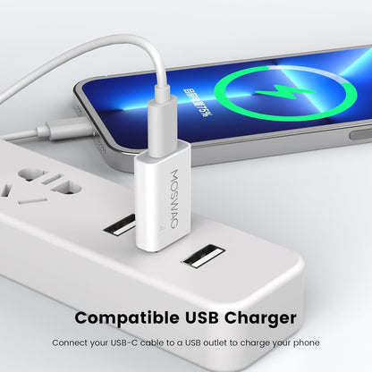 USB Type C Female to USB a Male Adapter, Compatible with Laptops, PC, No Additional Driver/Software Needed