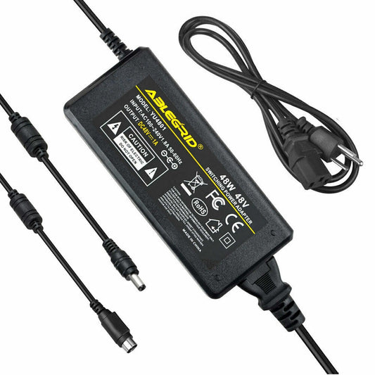 48V 1A AC Adapter Charger for Delta Electronics ADP-48DR B Power Supply Cord