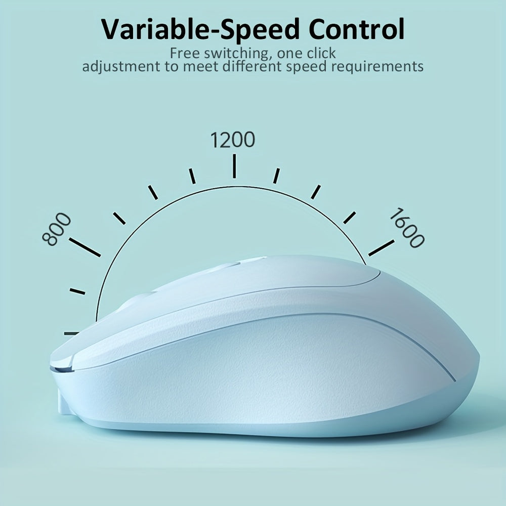[Wireless Silent Mouse] Wireless Silent Mouse | Ambidextrous Dual-Mode Ergonomic Type-C Rechargeable for Office/Home Use with Tablet/Laptop/Desktop Connectivity, Portable, Compact, Durable Build, Tech Enthusiasts
