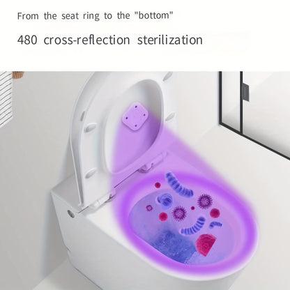 Aroma Bliss UV Toilet Disinfection Lamp - Advanced Odor Eliminator & Air Purifier - Compact, LED Ultraviolet Germicidal Technology for Home Sanitation