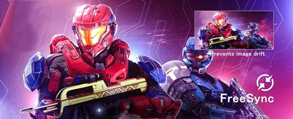 24 Inch FHD 1080P IPS Gaming Monitor Plus - Fast 165Hz Refresh Rate, 1ms Response Time, FreeSync Technology, 100% sRGB Color Gamut, HDR Support, HDMI and DP Connectivity, Built-in Speaker, Tilt Adjustable, VESA Mountable - Id