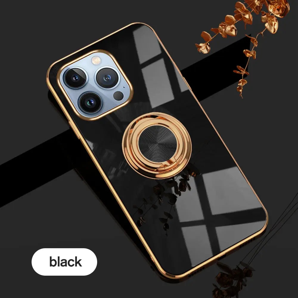 iPhone 14 Anacotte Ringora Magnetic Ring Stand iPhone case