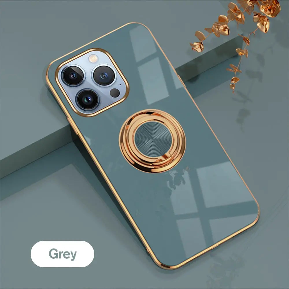 iPhone 14 Anacotte Ringora Magnetic Ring Stand iPhone case