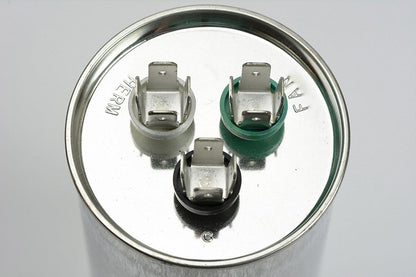 Jard 12819 Replacement - 80 + 7.5 uf / Mfd 370 / 440 VAC AmRad Round Dual Universal Capacitor