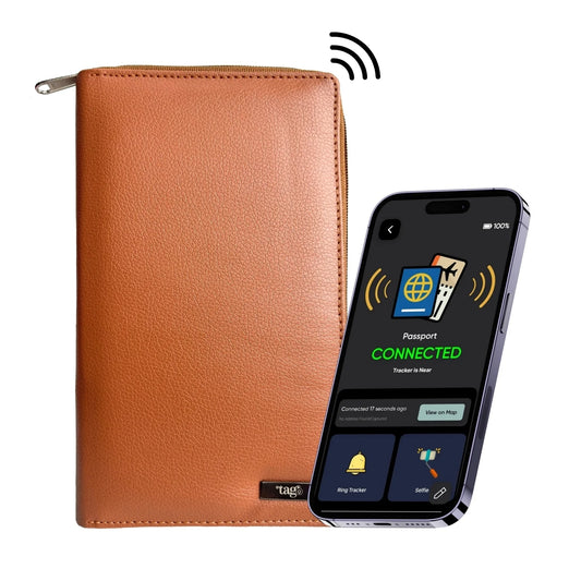 Family Passport Tracker Holder